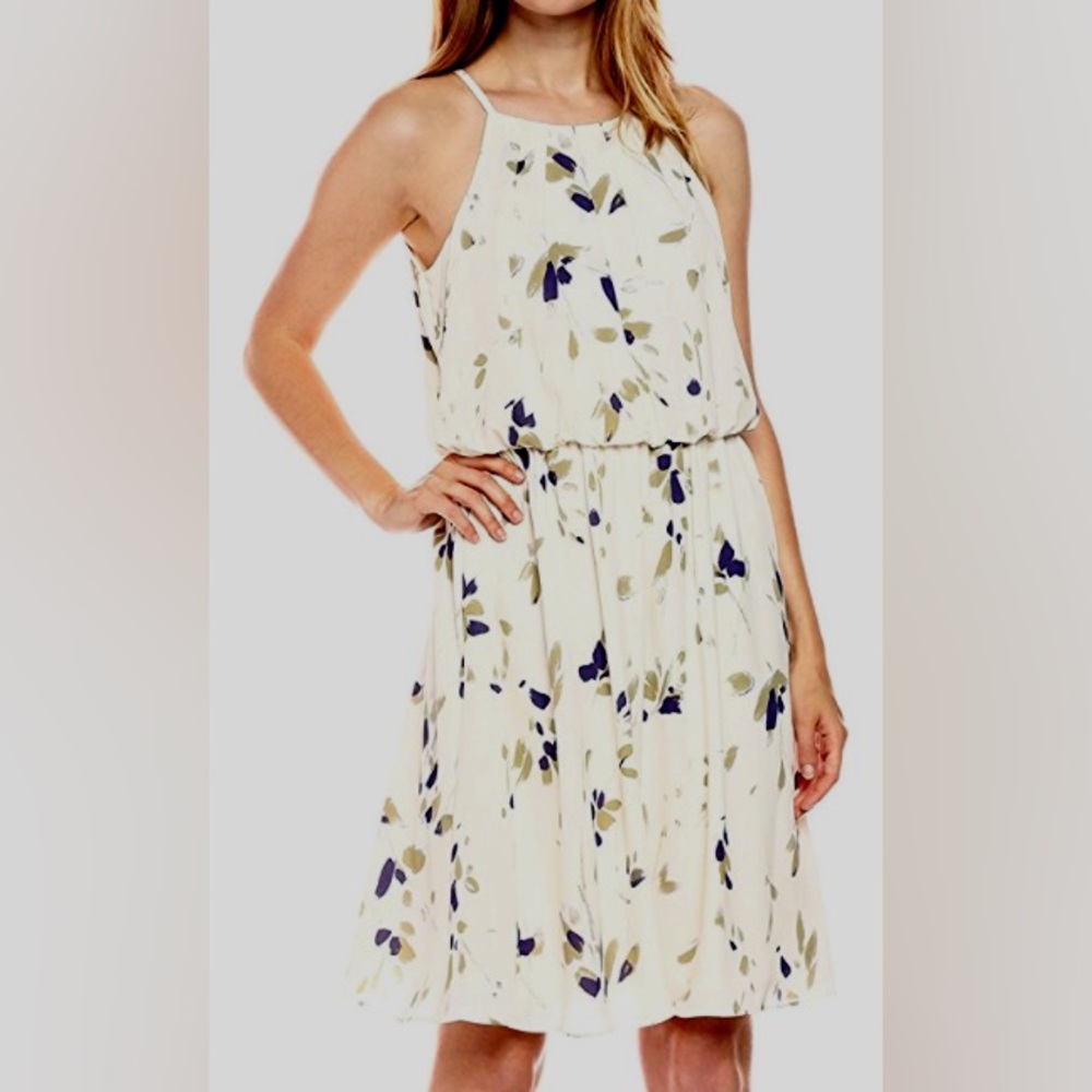 Nine West Floral Dress Size 10
